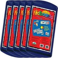 Creek magneti za učenje, savršen poklon za djecu, plava Kidboard 5-Pack, šarena, izdržljiva i savršeno veličine,