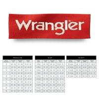 Wrangler® Boy's Straight Fit 5-džepni traper kratki, veličine 4 - & Husky