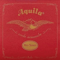 Aquila Crvena serija aq - bariton Ukulele žice, niska D, Set od 4 komada