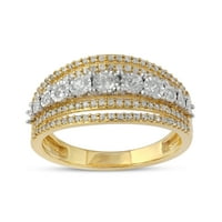 Imperial 10k žuto zlato 1 2ct TW dijamantski ženski prsten