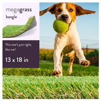 MegaGrass Beagle u umjetnoj travi za srednje pseće Kahlice za zatvorene vanjske prostore