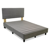 Wayton, krevet na platformi za dušek sa uzglavljem, eliminiše potrebu za bo oprugom i okvirom, 44