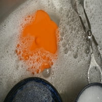 SILICONE RSVP Cvjetni sudoper Prekid - narandžasta
