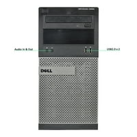 Obnovljena Dell 3020-T Desktop sa Intel Core i5- 3,2 GHz procesorom, 16GB memorije, 240 GB SSD-2. i win pro