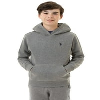 S. Polo Assn. Momci Fleece pulover Hoodie, veličine 4-18