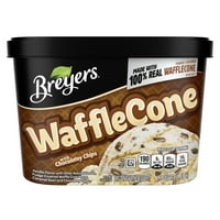 Breyers Frozen Dairy Desert Waffle Kornet 1. QT