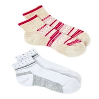 Ženske čarape za gležnjeve od Merino vune Švicarske tehnologije, 2pk