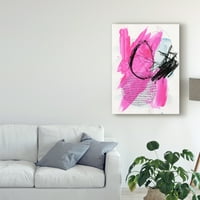 Zaštitni znak likovne umjetnosti 'Neonski flamingosi I' umjetnost na platnu Jennifer Paxton Parker