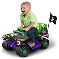 Volt Grave Digger Ride On Car Monster Truck Monster Jam grafika za dječake i djevojčice 18 mjeseci