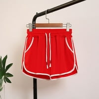 Okbop Atletski kratke hlače za žene Ljeto Čvrsti džepni šorc nose radne kratke hlače dupinske kratke hlače