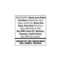 Non-GMO Ukusne žvakaće cimet roll granola barovi, 1. oz, brojanje
