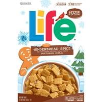 Quaker Life Gingerbread Spice Multigrain žitarice, Oz kutija
