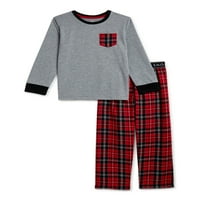 Ugodne džemove dječake pidžama, dvodijelni, veličine 4-14