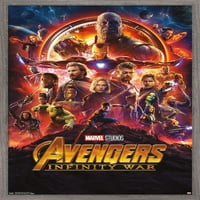 Marvel Cinematic univerzum - osvetnici - Infinity rat - jedan zidni poster, 14.725 22.375