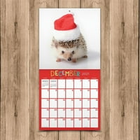 Sretni ježevi 12x12 zidni kalendar