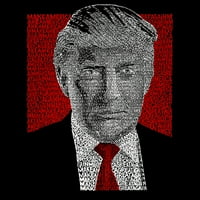 Reč pop umetnosti dječaka umjetnička dukserica sa kapuljačom - Trump - napravi Ameriku sjajno