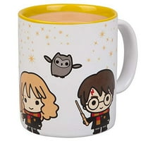 Šolja za kafu Harry Potter-Harry, Hermiona i Ron Chibi dizajn-odličan poklon za bilo koji Harry Potter Fan-Oz,