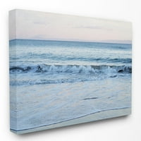 Kolekcija Dekor Stupell Home Decor Coasther Večernji plažni valovi Zidna umjetnost