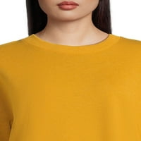 Time i Tru ženska dukserica s visokim niskim puloverom, veličine s-3XL