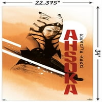 Star Wars: Ahsoka - Dvokrevetna svetla za zidni poster, 22.375 34