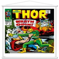 Marvel Comics - Loki - Thor zidni poster sa drvenim magnetskim okvirom, 22.375 34