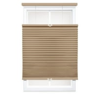 Kraljevsko imanje, Cordless Blackout Top Down Bottom Up Cellular Shade, Latte, 37W 48L