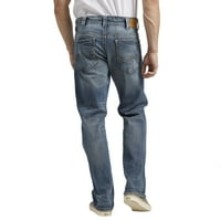 Silver Jeans Co. Muške Gordie široke ravne farmerke veličine struka 28-44