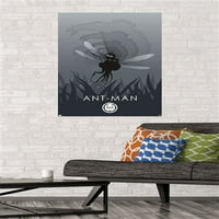 Marvel Heroic Silhouette - Zidni poster Ant-Man, 22.375 34