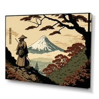 Designart Samurai U Japanu I Platnena Zidna Umjetnost