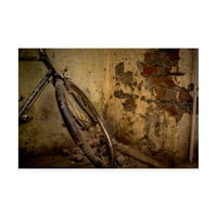 Zaštitni znak likovne umjetnosti' Old Bike ' platno Art Dan Ballard