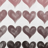 20 x14 Jednostavno daisy valentine obojeni jastuk od police, ružičasta-crna Količina 1