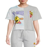 Pac-Man Juniors ' Grafički Split Skimmer T-Shirt