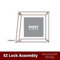 Ekena Millwork 6 W 5'H Premium Square Ne-suženi dvostruko podignuta ploča PVC Endura-Craft Column CIT, standardni