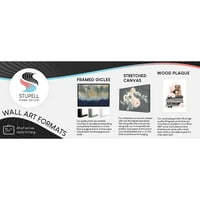 Stupell Industries Glam maskara trepavice za šminkanje grafička Umjetnost siva uokvirena Art Print zidna