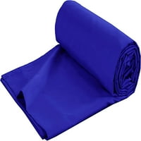 Elegant Comfort® broj niti bez bora Egipatske kvalitete, 1-dijelni ravni Lim, Twin Twin XL, Kraljevsko plava