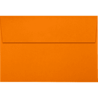 Luxpaper a pozivnice koverte w Peel & Press, 1 8, mandarina narandža, pakovanje