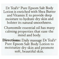 Dr Teal's comfort & Calm losion za tijelo od čiste Epsom soli, oz