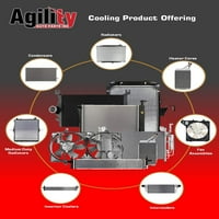 Agility Auto dijelovi radijator za teške uslove rada za Chevrolet, GMC, Isuzu specifični modeli odgovaraju