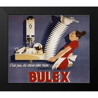 Vintage Apple Collection Crni moderni uokvireni muzej umjetnički print pod nazivom - Bule bojler Belgija