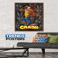 Crash Bandicoot-Poster Za Sudar