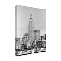 Zaštitni znak Likovna umjetnost 'NYC Skyline IV' Canvas Art by Jeff Pica