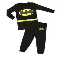 Batman beba dječaka dječaka učvršćena postavljena pidžama