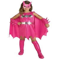 Super ružičasti batgirl kostim toddler veličine 2t-4t todd