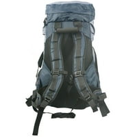 - Cliffs ruksak za planinarenje 50L putni ruksak sa aluminijumskim okvirom za kampovanje planinarenje Navy