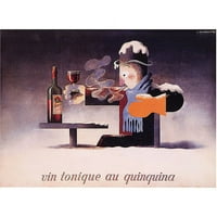 Zaštitni znak Likovna umjetnost Vin Tonique Quinquina umjetnost na platnu Adolphea Cassandrea