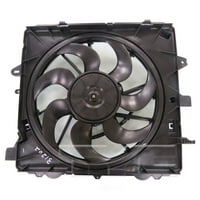 Kondenzacijski ventilator za dvostruki radijator i kondenzator odgovara: - Chevrolet Camaro, 2014- Cadillac
