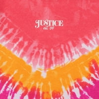 Justice Girls Fleece Crewneck Dukserica, Veličine 5- & plus