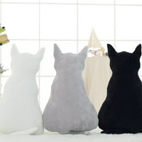 Toyella Creative Cat Big Jastuk Cat Lutka Plišani igračka Privjesak jastuk Lutka Poklon bijeli