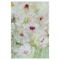 Remek Umjetnička galerija Jardin Blacn bijelo cvijeće Crop I by Carol Robinson platno Art Print 24 36