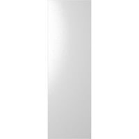 Ekena Millwork 18 W 30 H True Fit PVC Jednostruka ploča riblje kosti u modernom stilu fiksne kapke, bijele